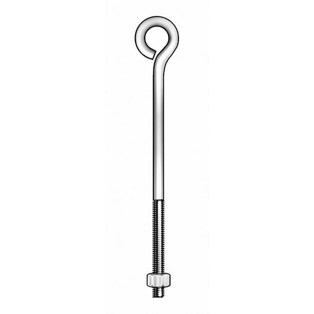 Turned Wire 5/8In Eyebolt PK10 5/16-18 Turned Wire 5/8In Eyebolt PK10 5/16-18